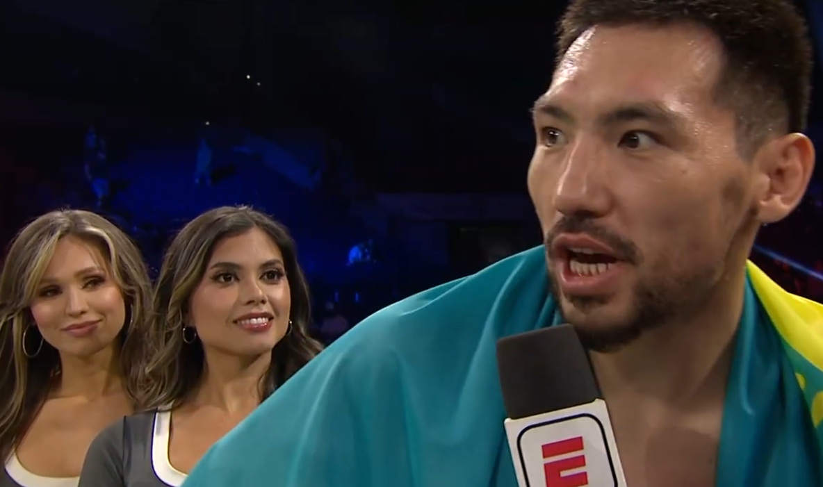 จานิเบก อาลิมคานูลี ถูกตรวจพบสารต้องห้าม – ศึกรวมแชมป์ 3 เส้นอาจล่ม