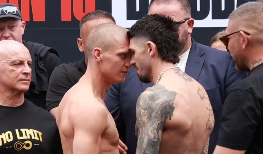 นิคิตา ซูย์ vs ไมเคิล เซราฟา — ตกลงน้ำหนัก ‘แคตช์เวต’ ที่ 157 ปอนด์