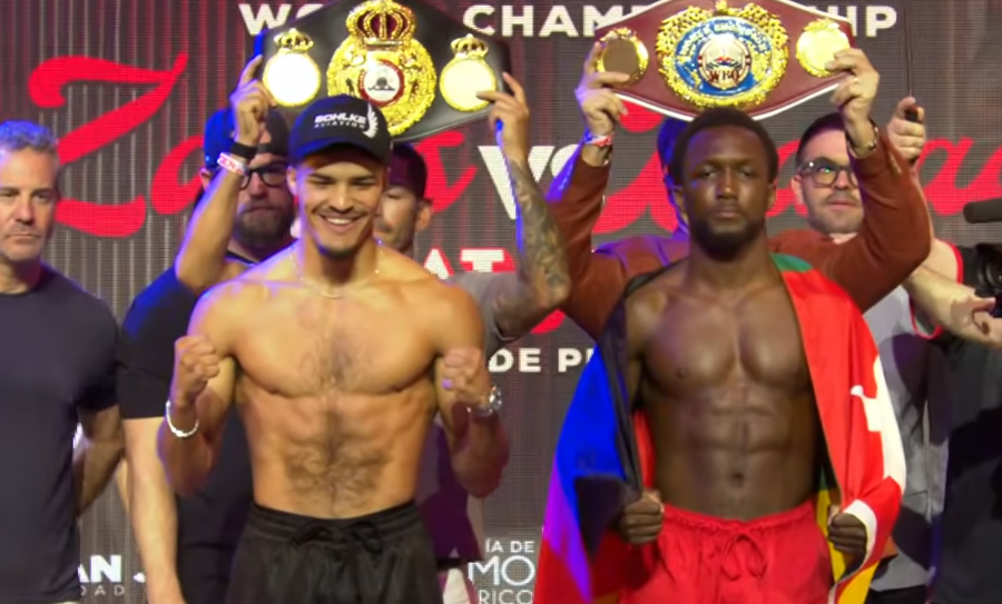 แซนเดอร์ ซายาส–อับบาส บาราอุ ชั่งน้ำหนักผ่าน 154 ปอนด์