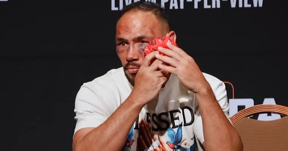 คีธ เธอร์แมน ไม่พอใจกรรมการ กระโดดเข้าหยุดไฟต์