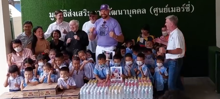 ไทสัน ฟิวรี ยืนยันงานการกุศลไม่ทำให้เสียสมาธิ